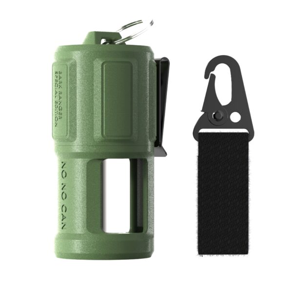Gump Works NoNo Can Olive Green Front Assembly View